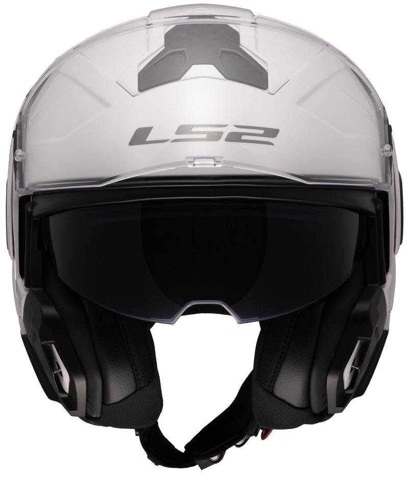 LS2 FF910 Advant II Solid Wit Systeemhelm ECE 22.06 – foto 4