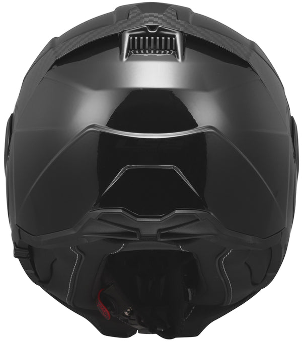 LS2 FF910 Advant II Solid Schwarz Systemhelm ECE 22.06