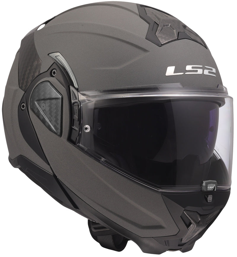 LS2 FF910 Advant II Solid Concrete Grijs Mat Systeemhelm ECE 22.06 – foto 3