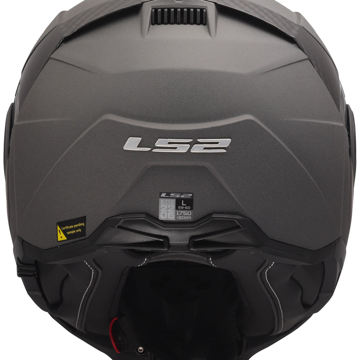 LS2 FF910 Advant II Solid Concrete Grijs Mat Systeemhelm ECE 22.06 – foto 4