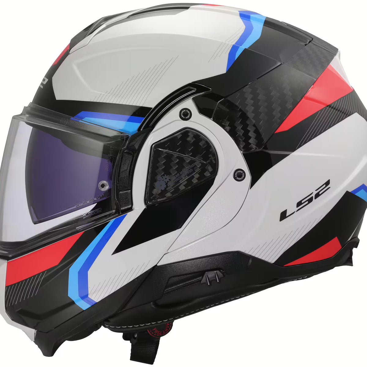 LS2 FF910 Advant II Weiß/Blau/Rot