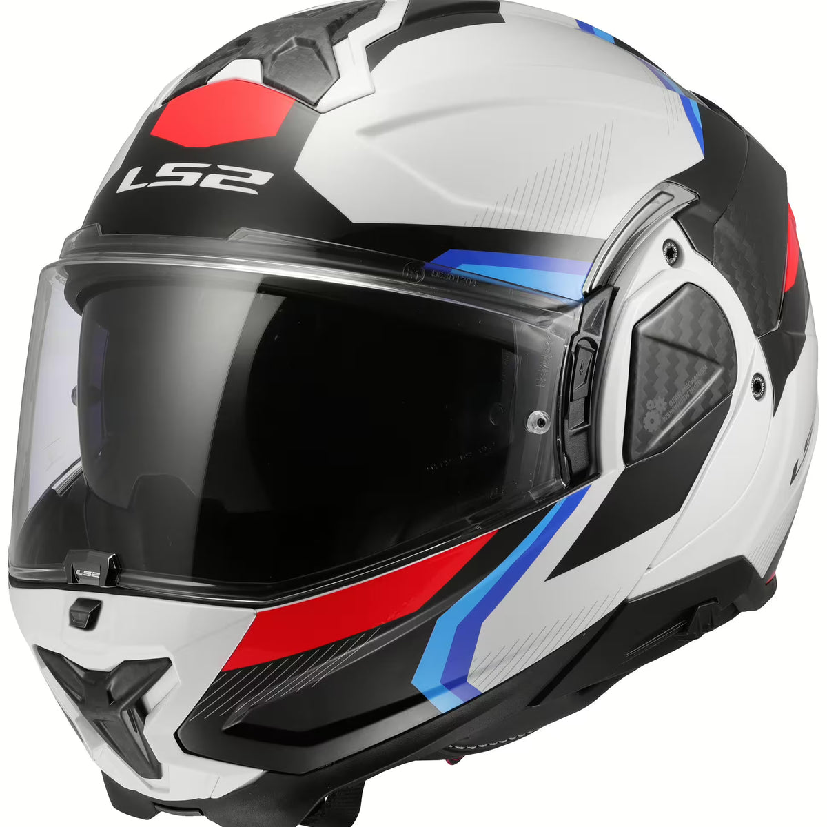 LS2 FF910 Advant II Weiß/Blau/Rot