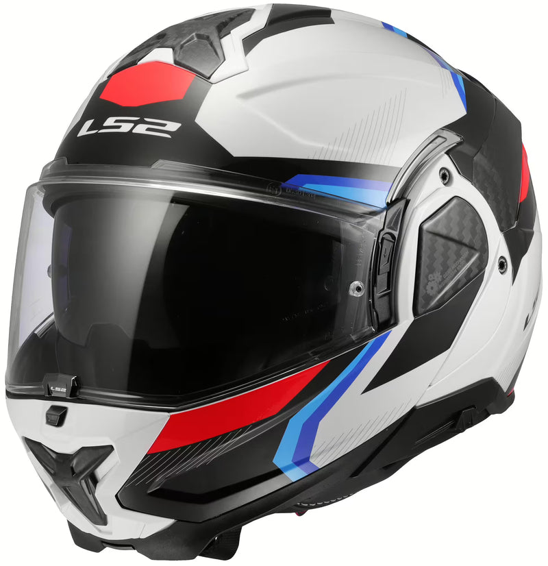 LS2 FF910 Advant II Weiß/Blau/Rot