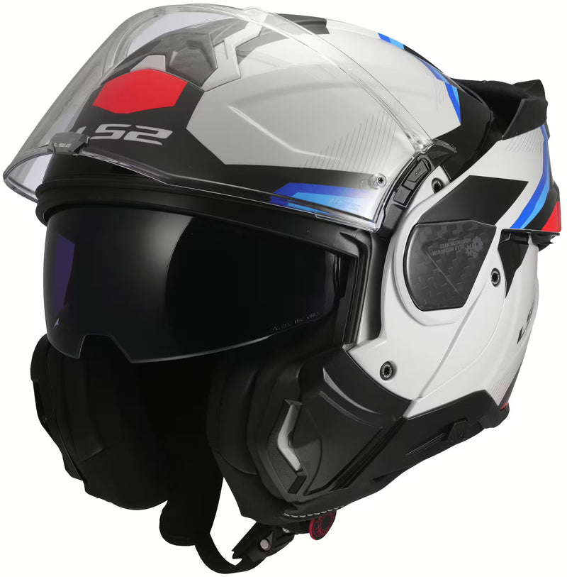 LS2 FF910 Advant II Weiß/Blau/Rot