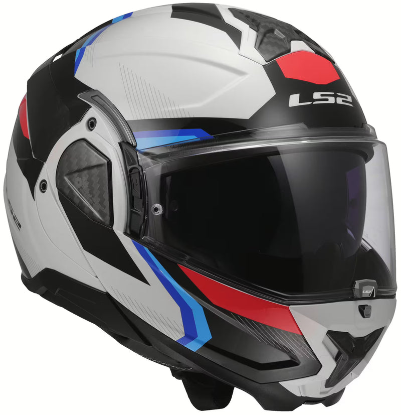 LS2 FF910 Advant II Weiß/Blau/Rot