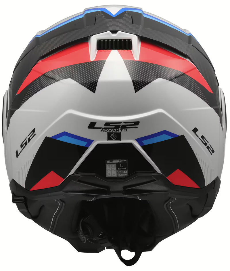 LS2 FF910 Advant II Weiß/Blau/Rot