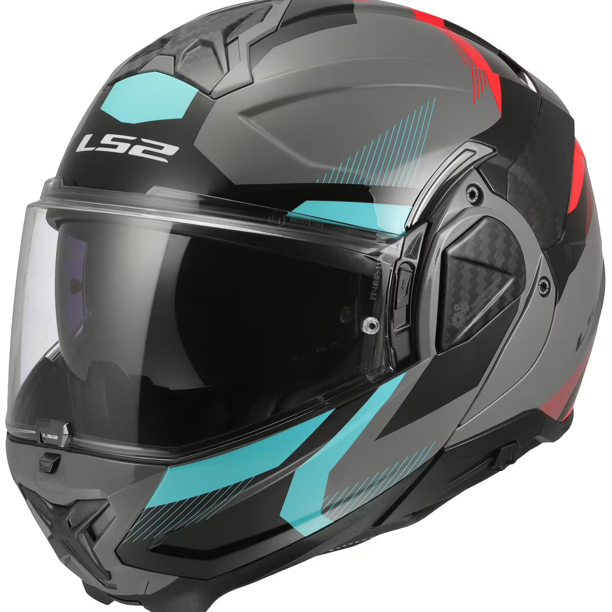 LS2 FF910 Advant II Grijs/Blauw/Rood