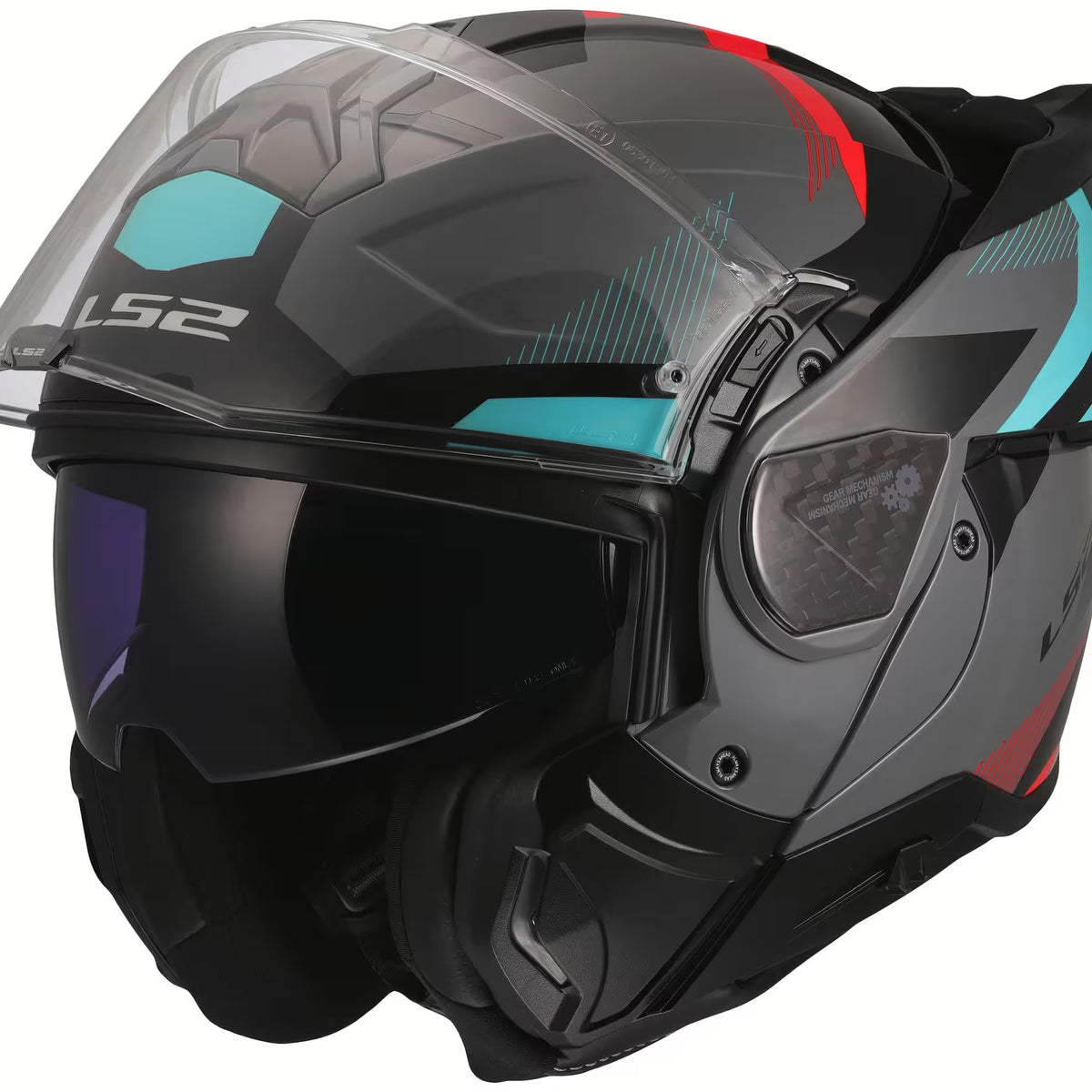 LS2 FF910 Advant II Grijs/Blauw/Rood