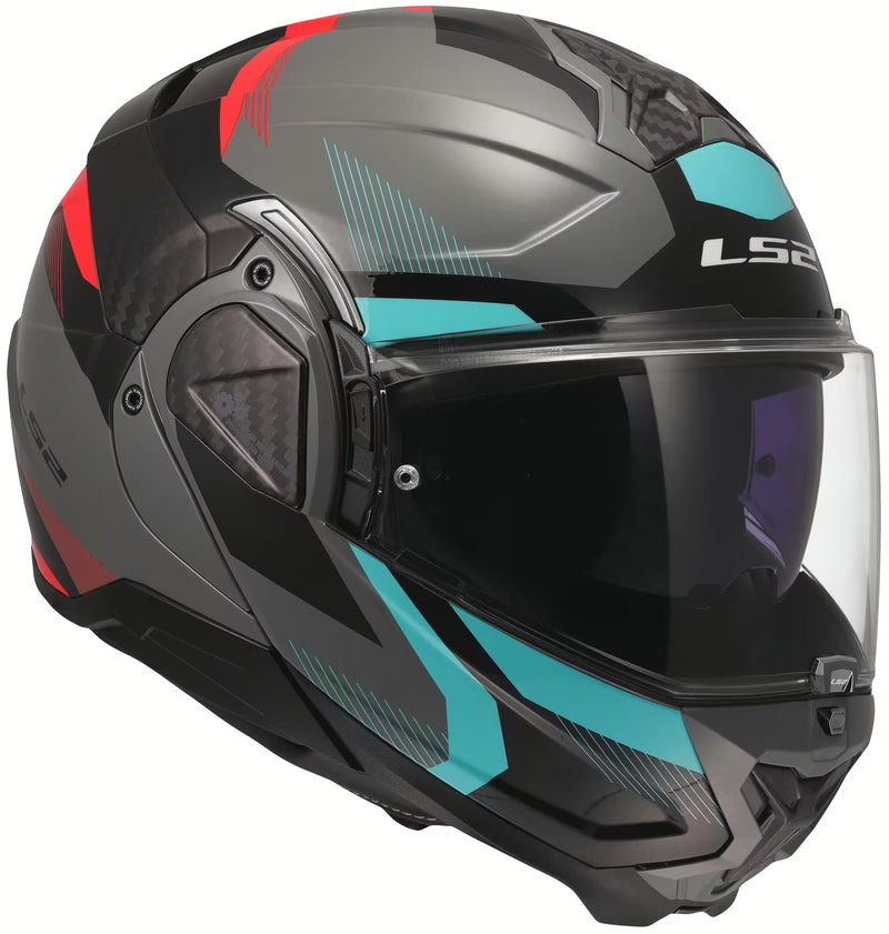 LS2 FF910 Advant II Grijs/Blauw/Rood