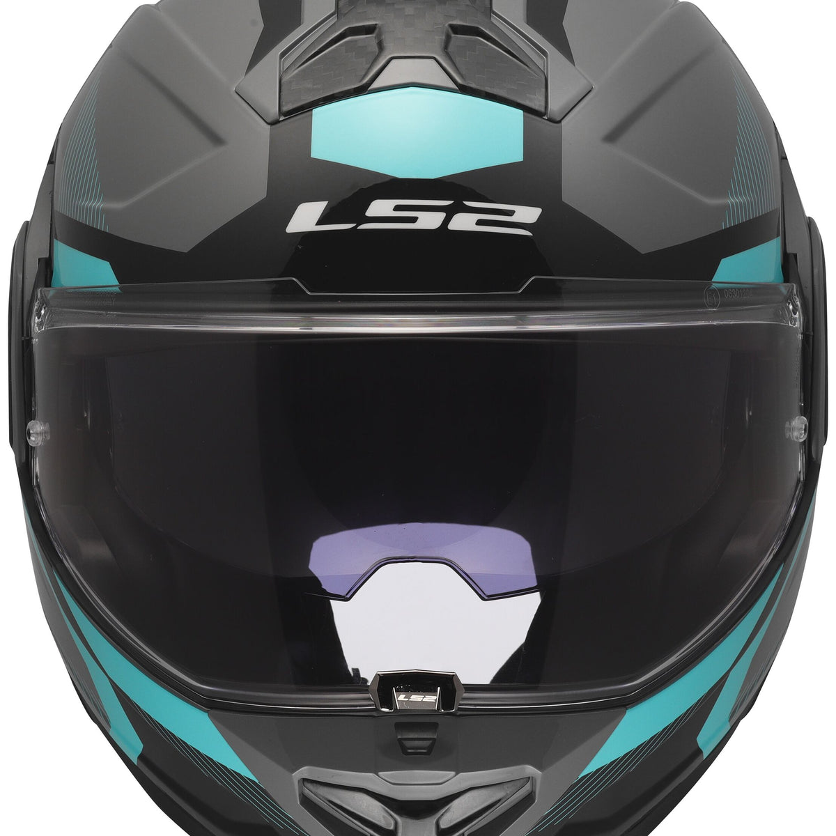 LS2 FF910 Advant II Triple Grijs/Blauw/Rood Systeemhelm ECE 22.06 – foto 4