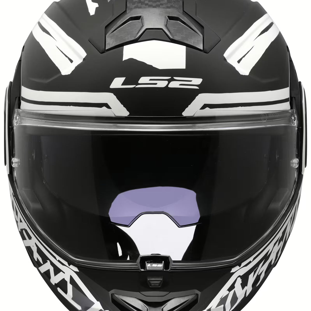 LS2 FF910 Advant II Schwarz/Rot