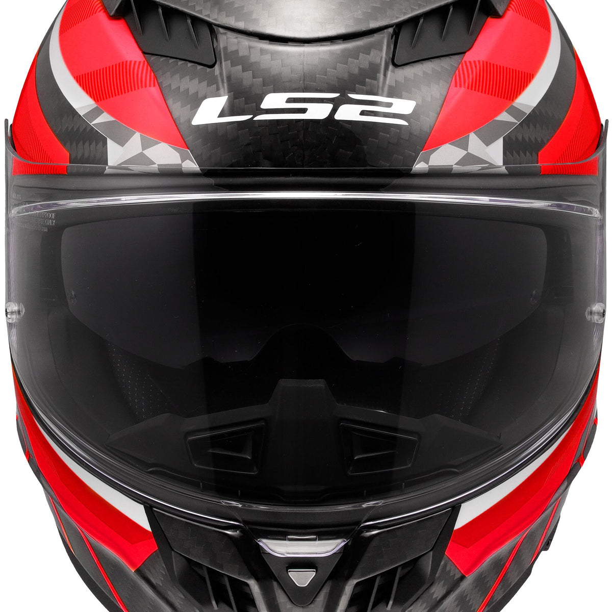 LS2 FF807 Dragon Trax Rood/Grijs Integraalhelm ECE 22.06
