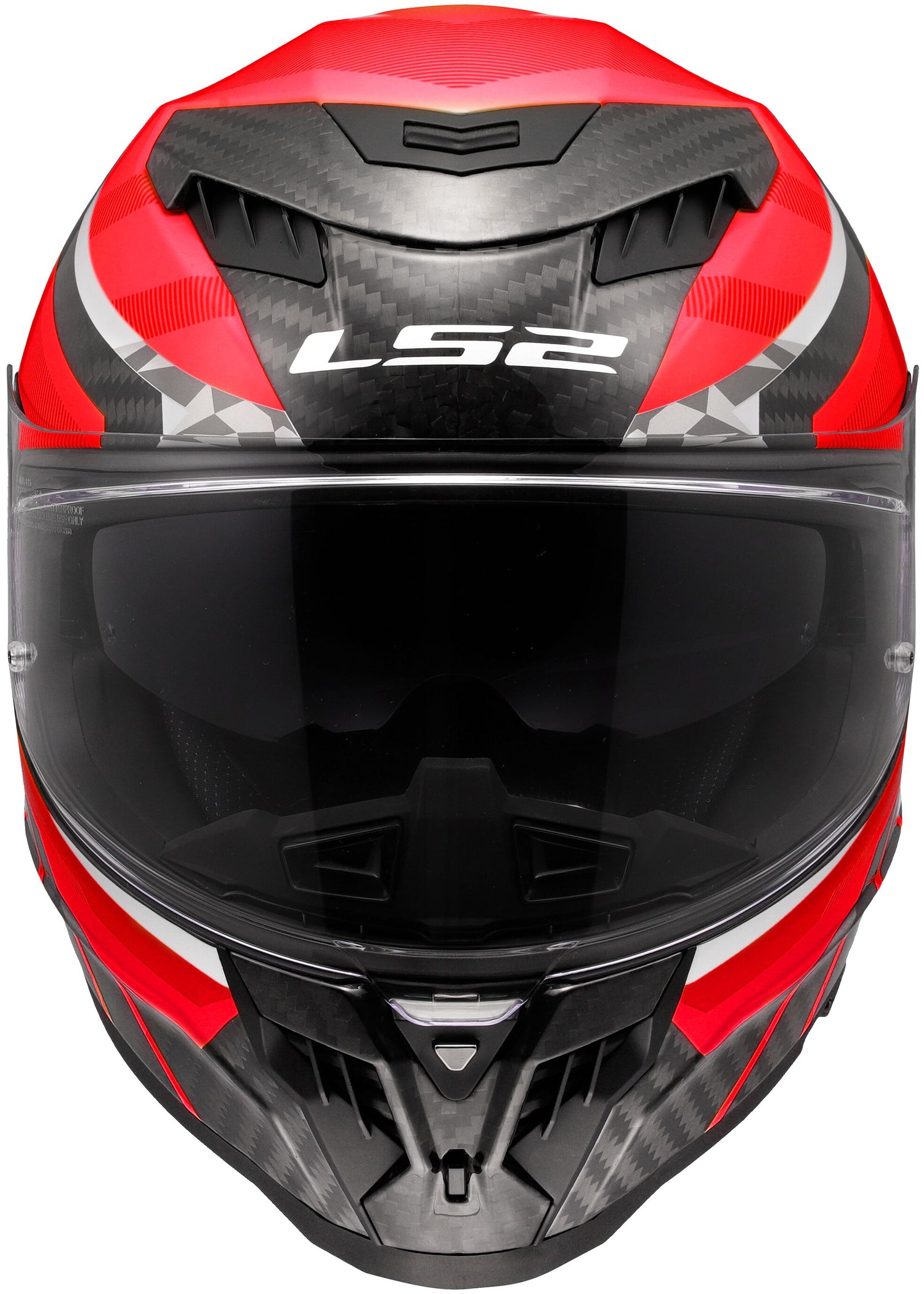 LS2 FF807 Dragon Trax Rood/Grijs Integraalhelm ECE 22.06