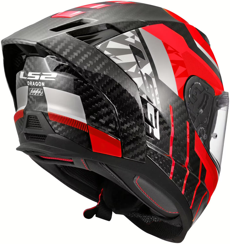 LS2 FF807 Dragon Trax – Red / Grey