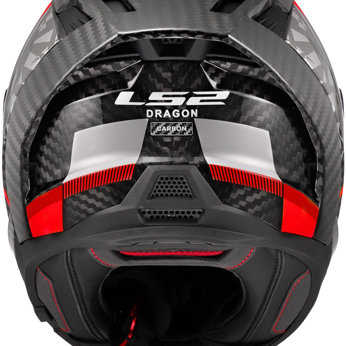 LS2 FF807 Dragon Trax Rood/Grijs Integraalhelm ECE 22.06 – foto 3