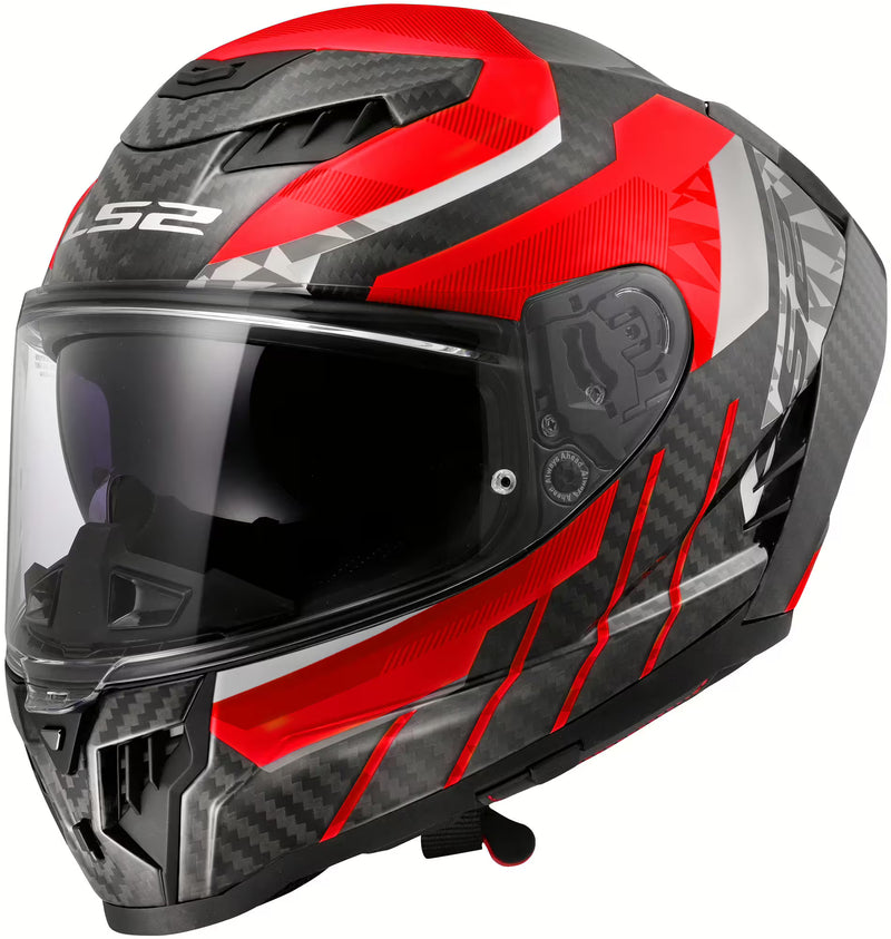 LS2 FF807 Dragon Trax – Red / Grey