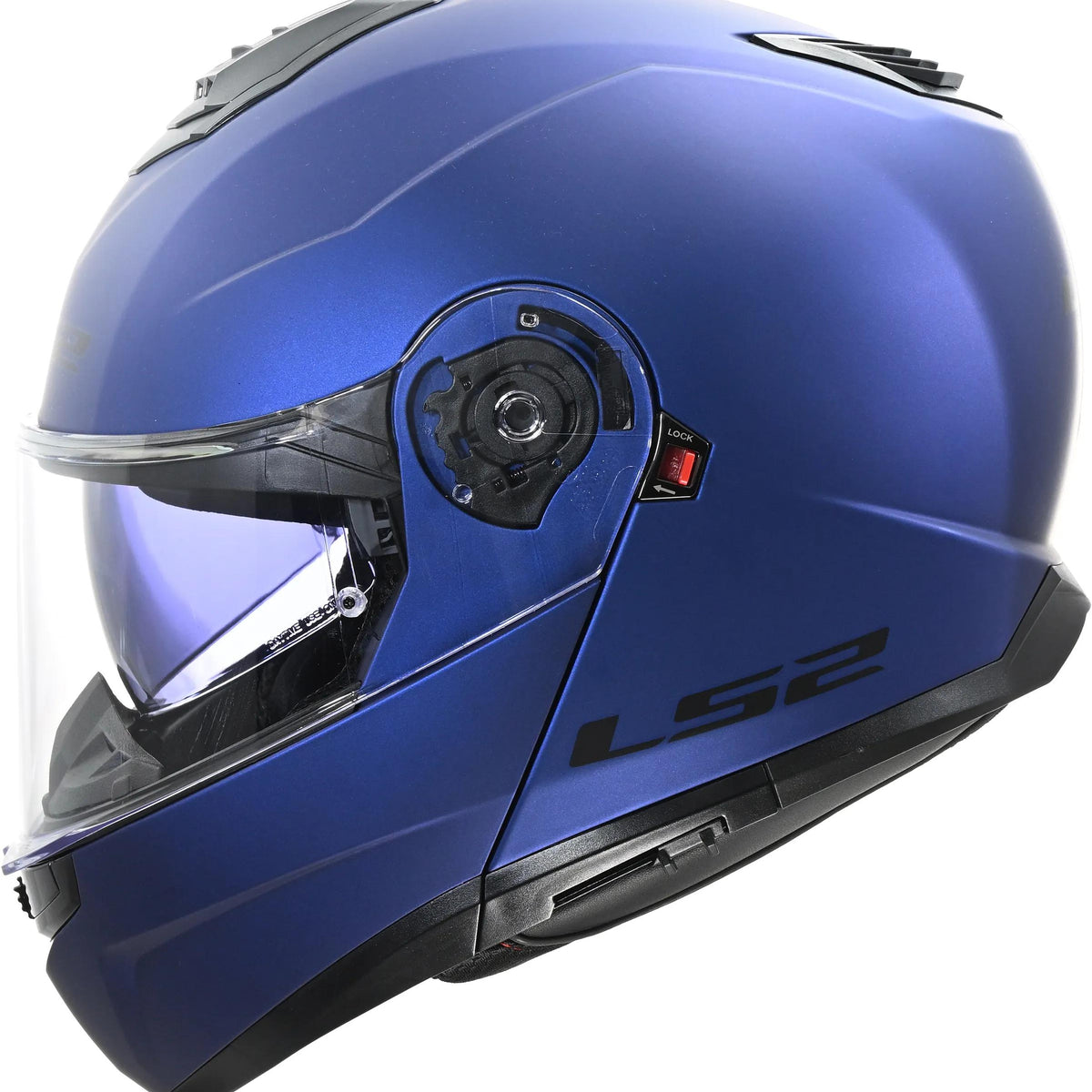 LS2 FF908 Strobe II Navy Blauw Mat Systeemhelm ECE 22.06