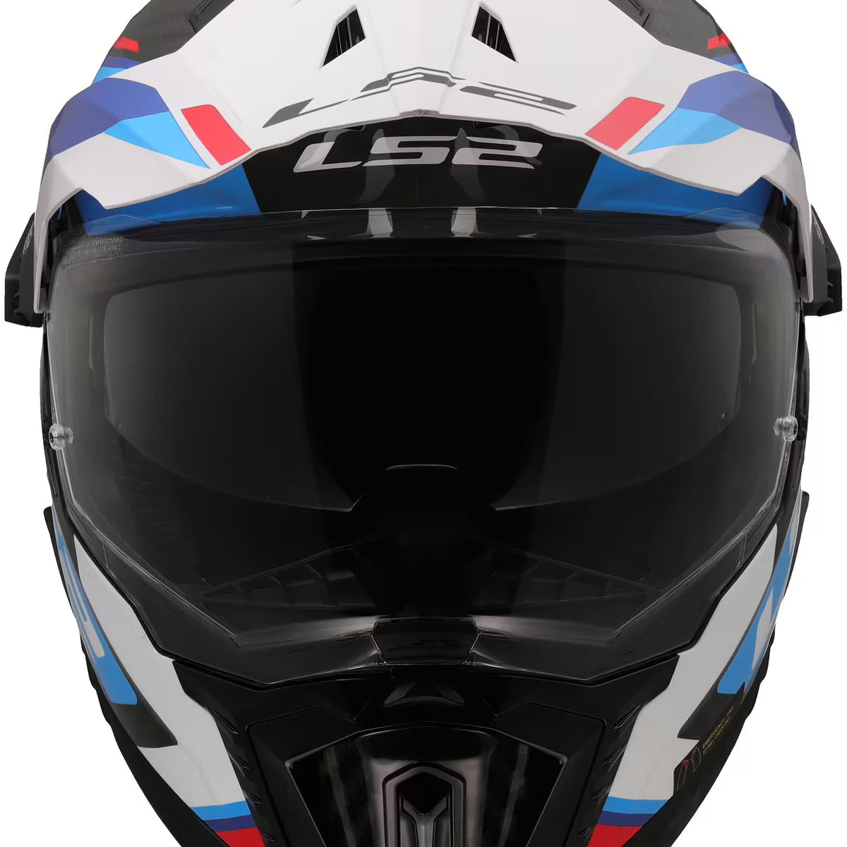 LS2 MX701 Explorer Carbon Frontier II Blau/Rot