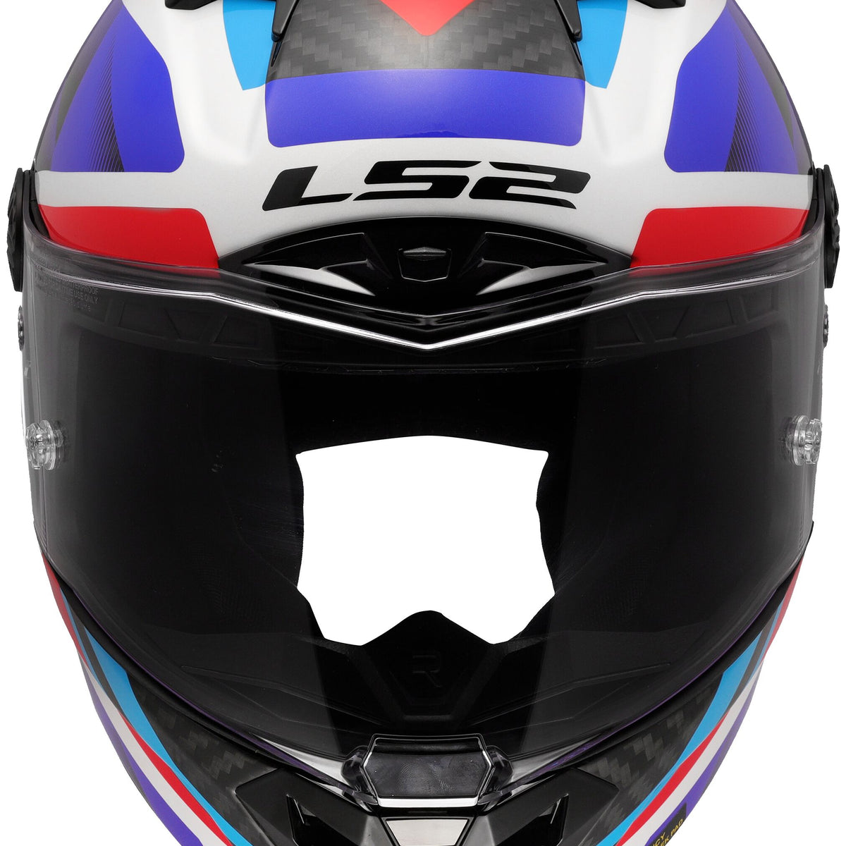 LS2 FF805 Thunder Carbon GP Raute Blauw/Rood Integraalhelm ECE 22.06 – foto 6