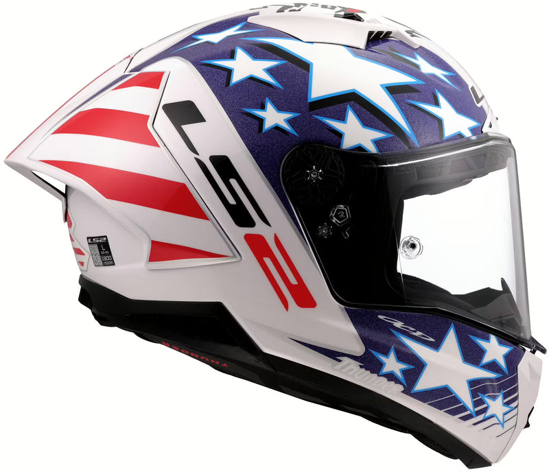 LS2 FF805 Thunder GP Aero Replica Baz Limited Edition Carbon Rennhelm