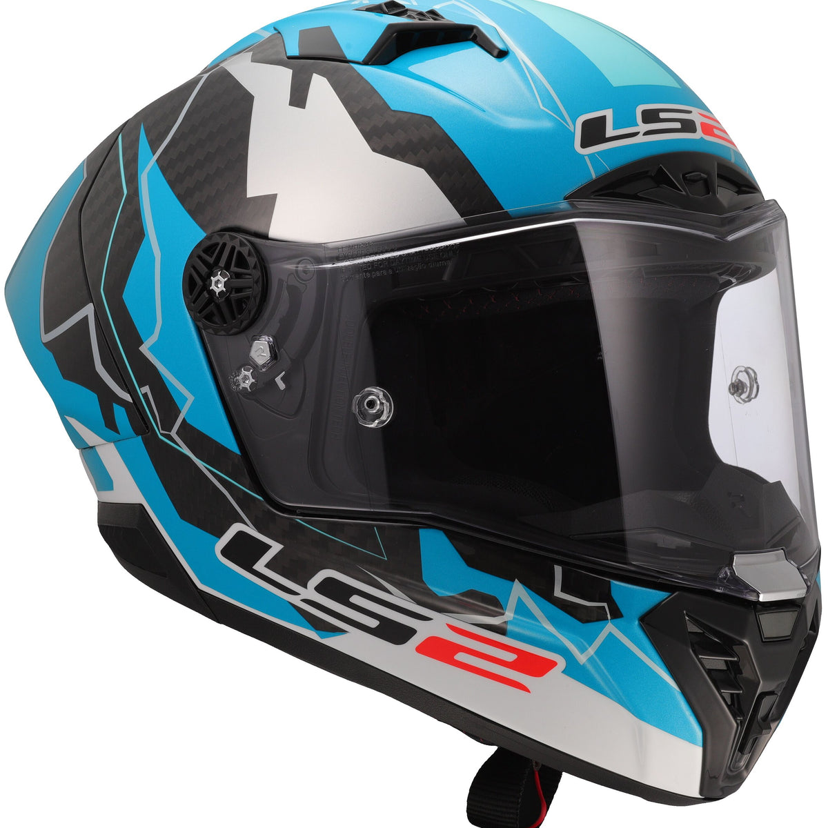 LS2 FF805 Thunder Carbon GP Aero Replica Huertas Blauw/Wit/Zwart Integraalhelm ECE 22.06 – foto 2