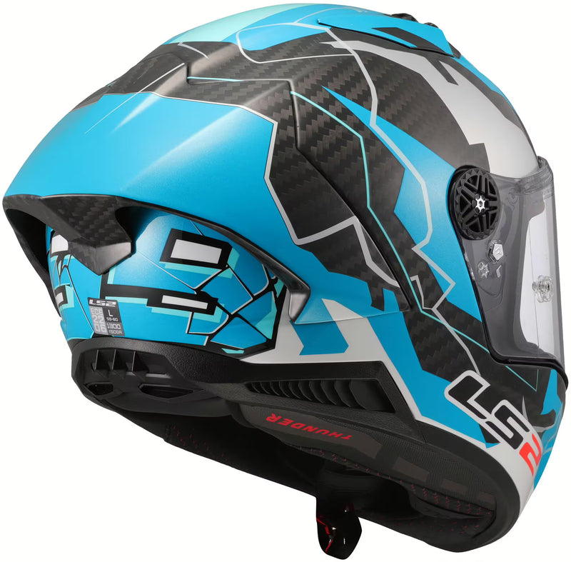 LS2 FF805 Thunder GP Aero Replica Huertas – Limited Edition | Carbon Racing Helmet