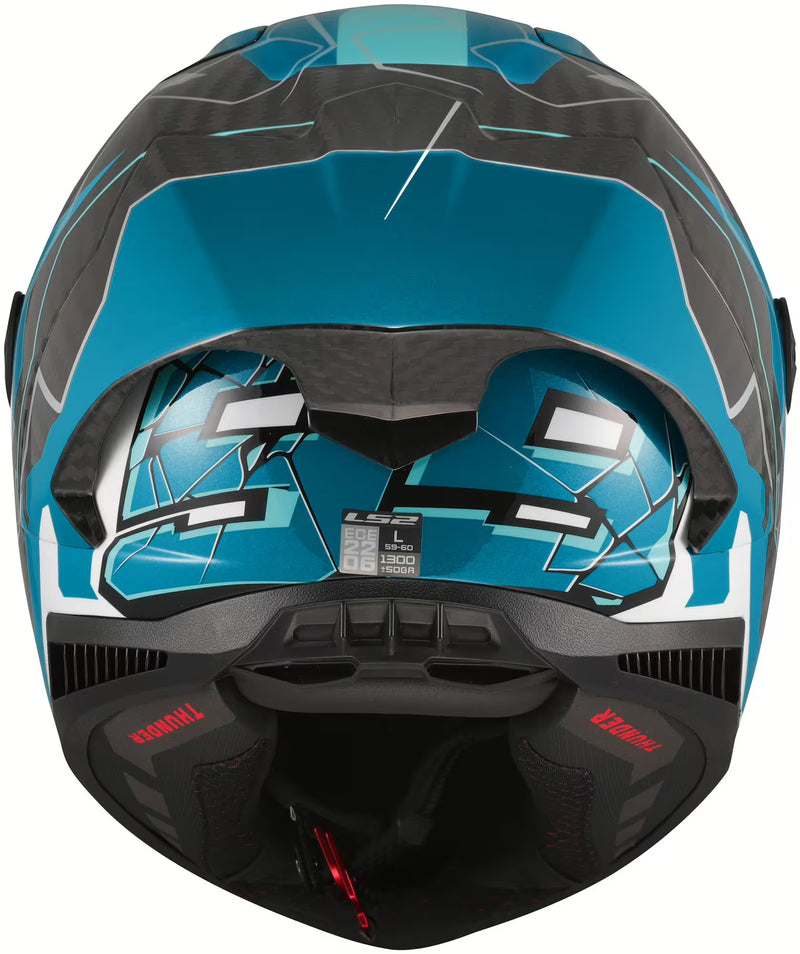LS2 FF805 Thunder GP Aero Replica Huertas – Limited Edition | Carbon Racing Helmet