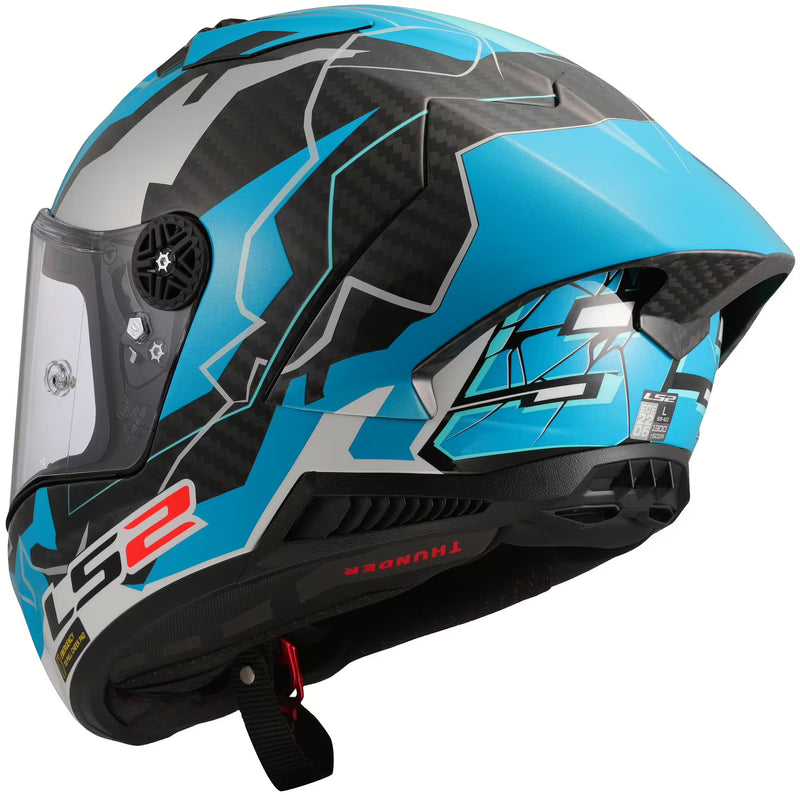 LS2 FF805 Thunder GP Aero Replica Huertas – Limited Edition | Carbon Racing Helmet