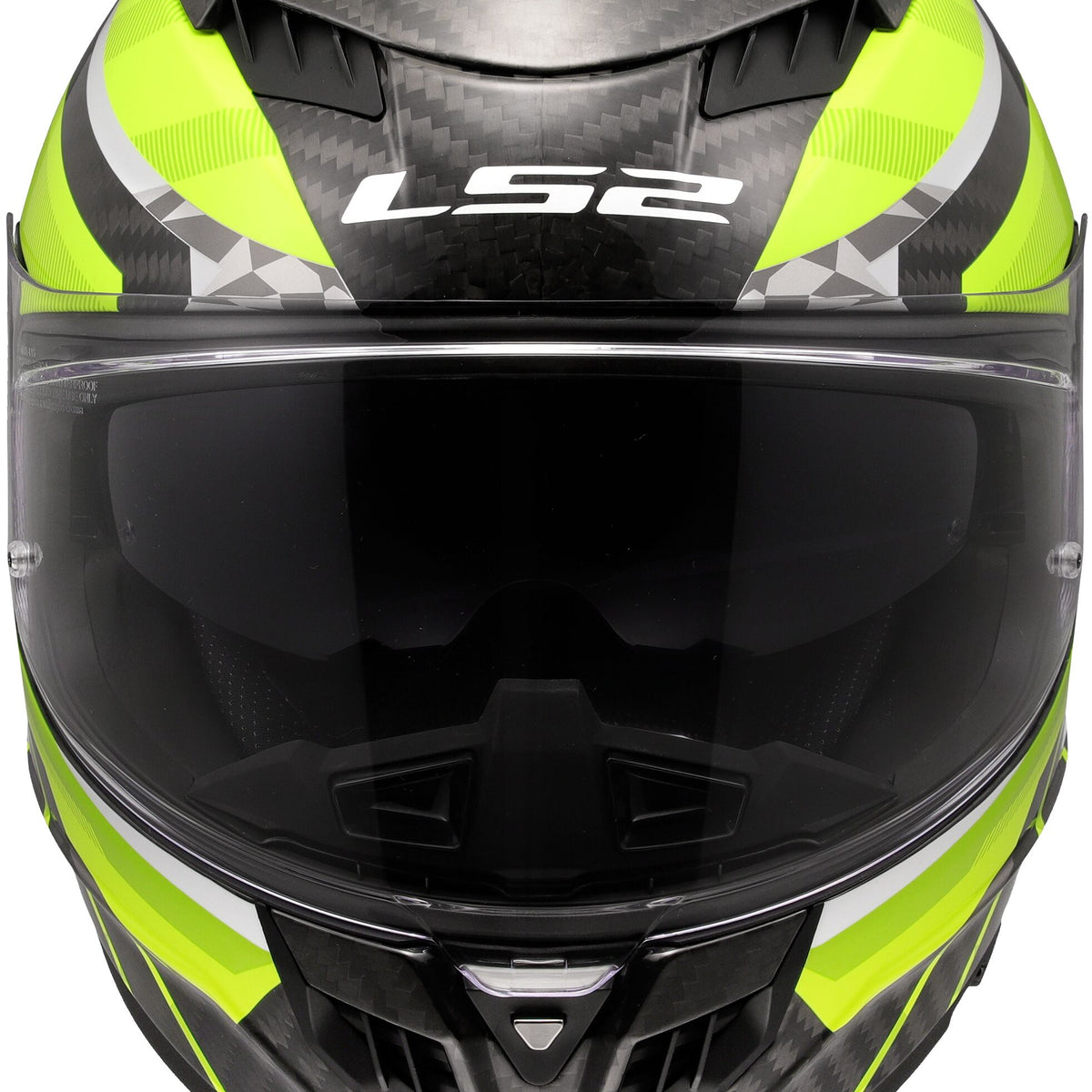 LS2 FF807 Dragon Trax Geel/Grijs Integraalhelm ECE 22.06