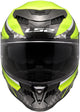 LS2 FF807 Dragon Trax Geel/Grijs Integraalhelm ECE 22.06