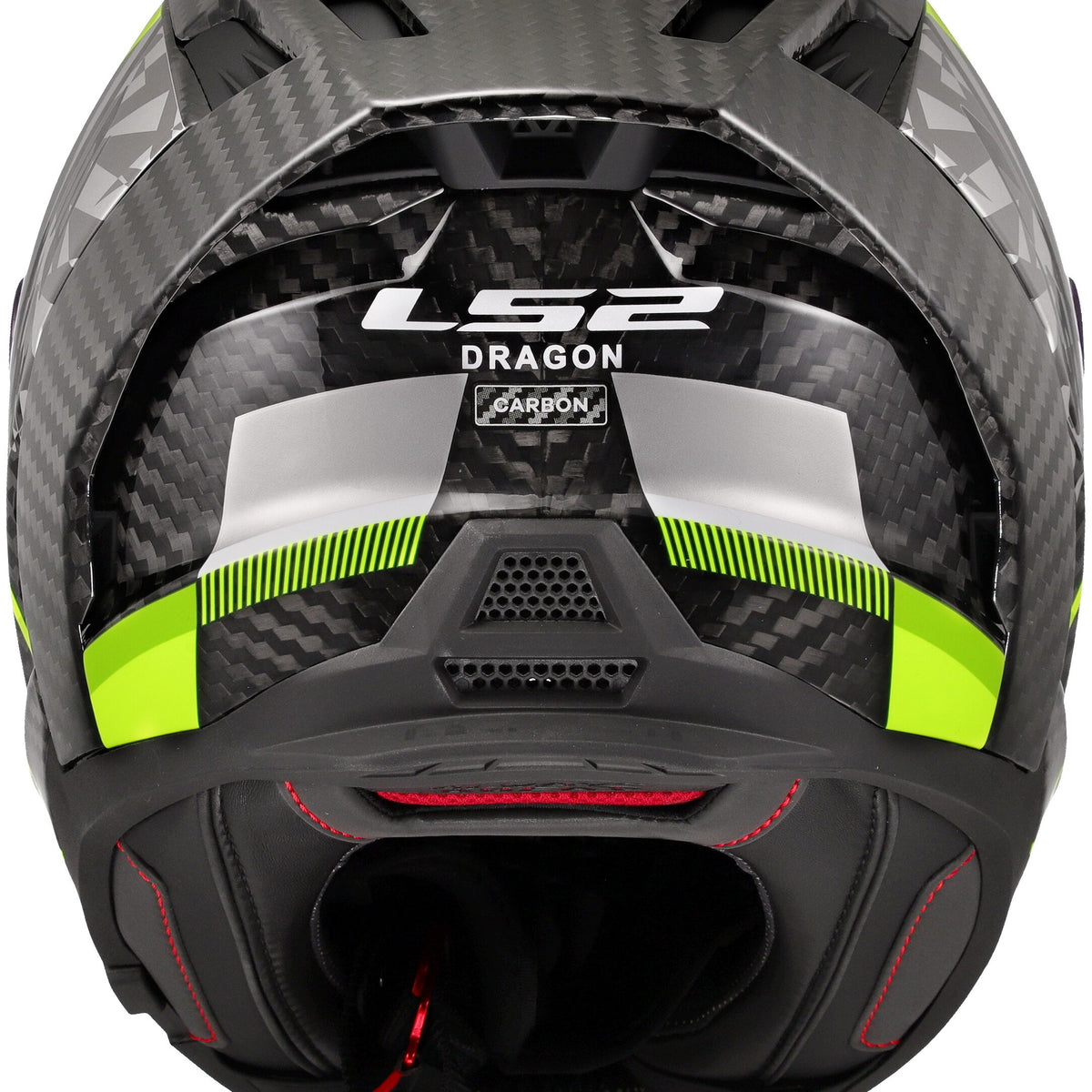 LS2 FF807 Dragon Trax Geel/Grijs Integraalhelm ECE 22.06 – foto 3