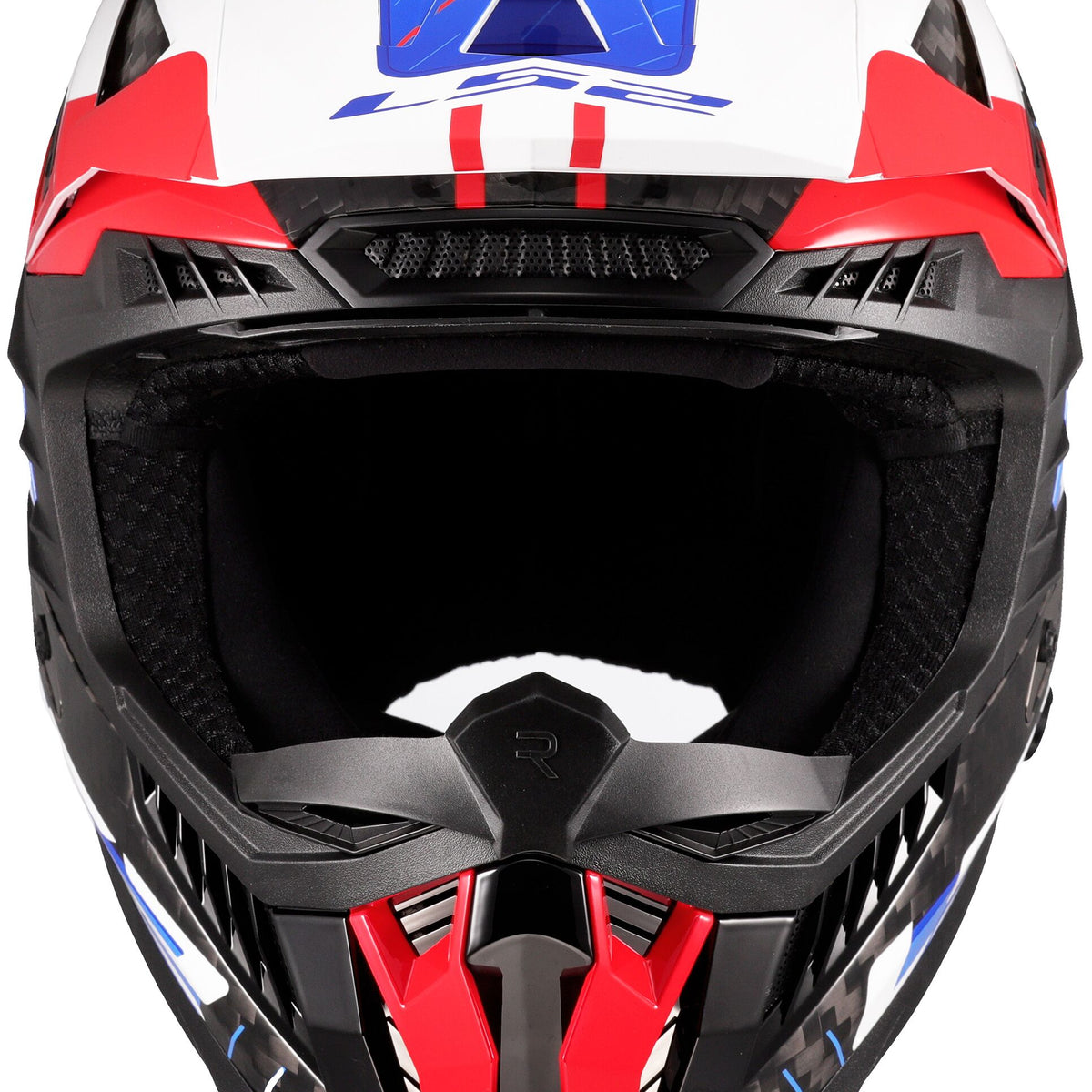 LS2 MX703 X-Force Galuo Wit/Rood/Blauw, 63/64 = XXL Crosshelm ECE 22.06 – foto 2