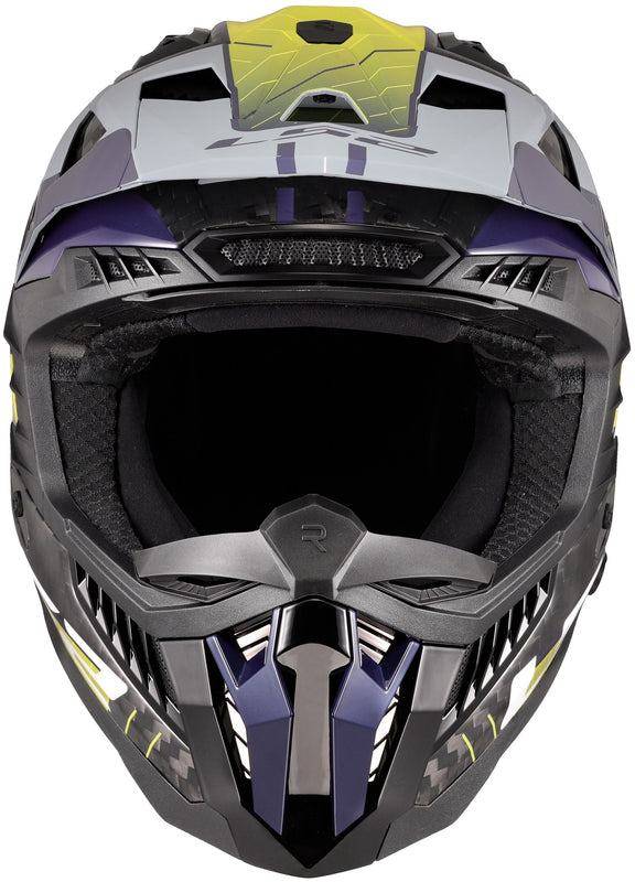 LS2 MX703 X-Force Galuo Grijs/Neongeel, 65/66 = 3XL Crosshelm ECE 22.06 – foto 2