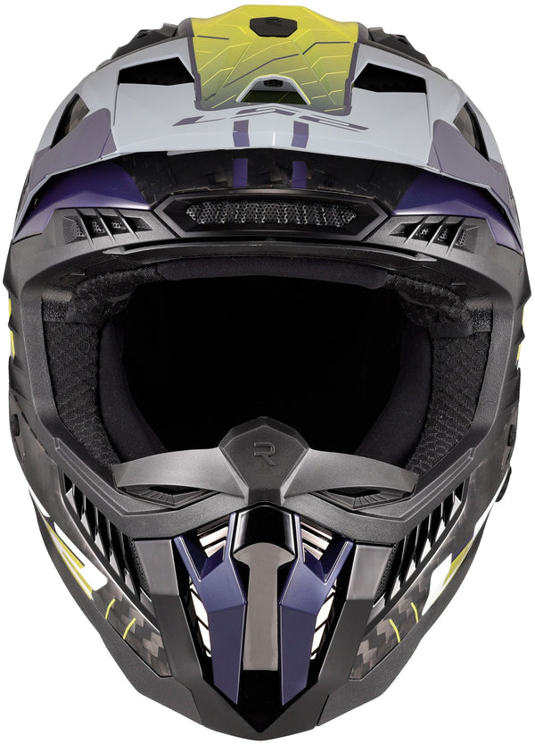LS2 MX703 X-Force Galuo Grau/Neongelb, 65/66 = 3XL Crosshelm ECE 22.06