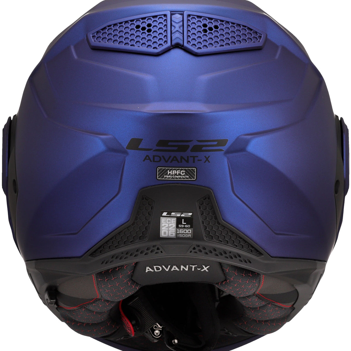 LS2 FF901 Advant X Solid Blauw Mat Systeemhelm ECE 22.06 – foto 2