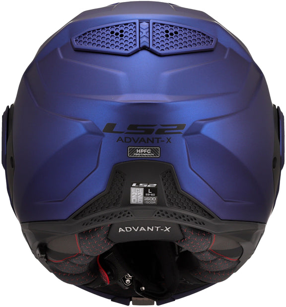 LS2 FF901 Advant X Solid Blauw Mat Systeemhelm ECE 22.06 – foto 2