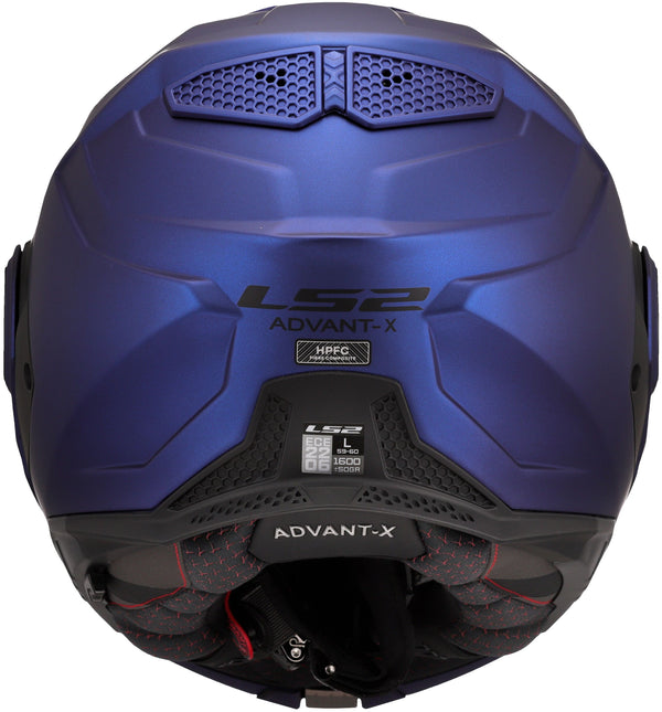 LS2 FF901 Advant X Solid Blauw Mat Systeemhelm ECE 22.06