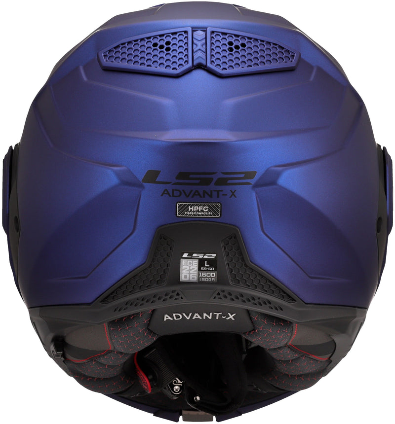 LS2 FF901 Advant X Solid Blauw Mat Systeemhelm ECE 22.06 – foto 2