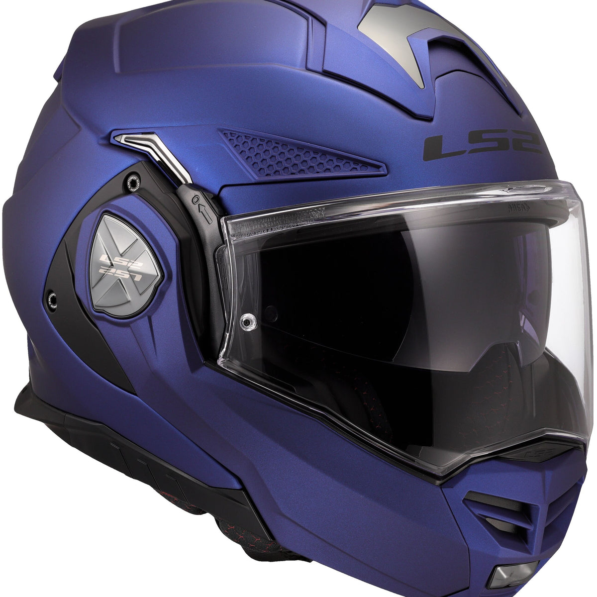 LS2 FF901 Advant X Solid Blauw Mat Systeemhelm ECE 22.06 – foto 3