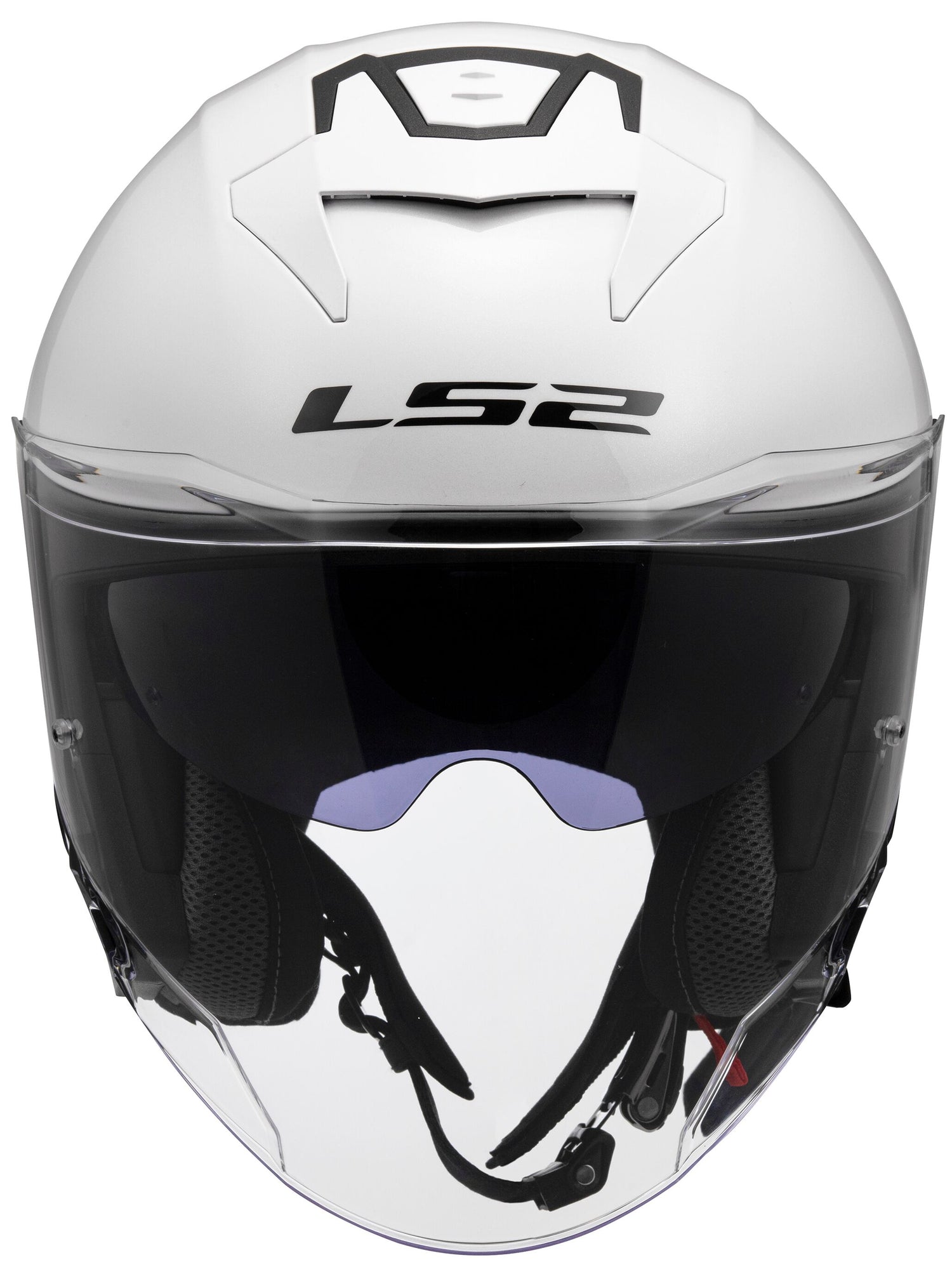 LS2 OF618 Verso II Solid Wit Jethelm ECE 22.06