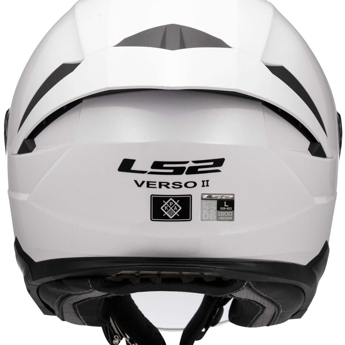 LS2 OF618 Verso II Solid Wit Jethelm ECE 22.06 – foto 2