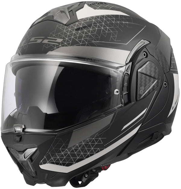 LS2 FF910 Advant II Astral Grau Matt Systemhelm ECE 22.06