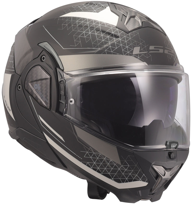 LS2 FF910 Advant II Astral Grijs Mat Systeemhelm ECE 22.06 – foto 2