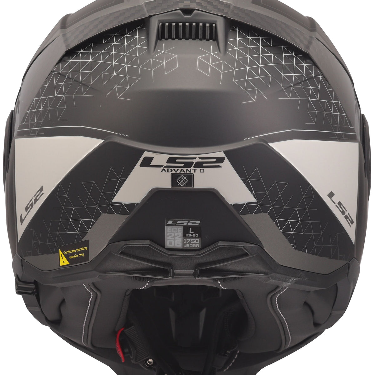 LS2 FF910 Advant II Astral Grijs Mat Systeemhelm ECE 22.06 – foto 3