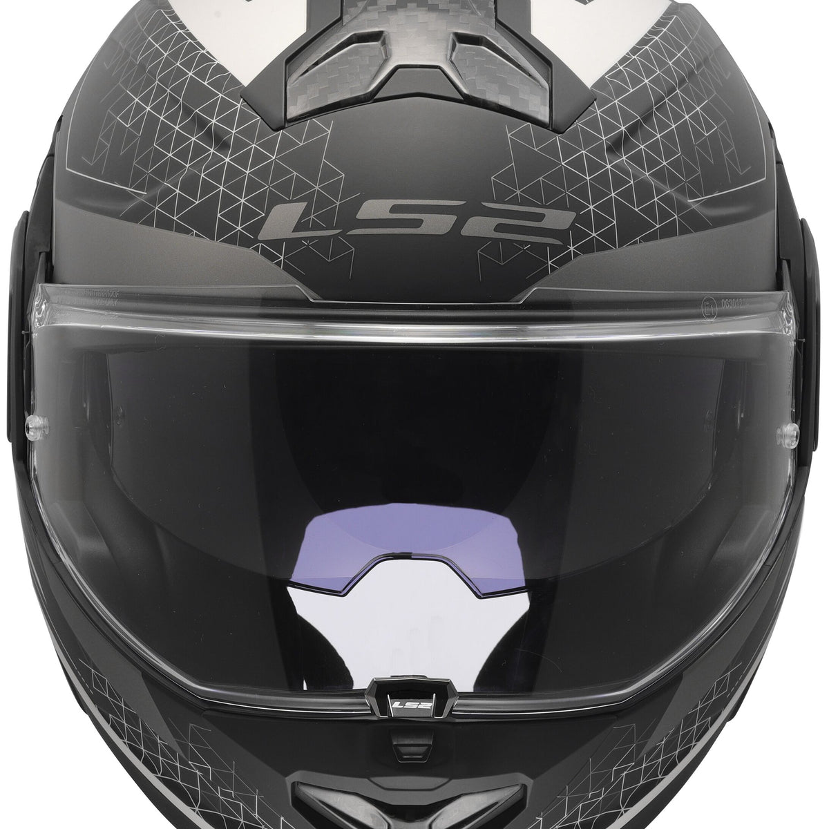 LS2 FF910 Advant II Astral Grijs Mat Systeemhelm ECE 22.06 – foto 4