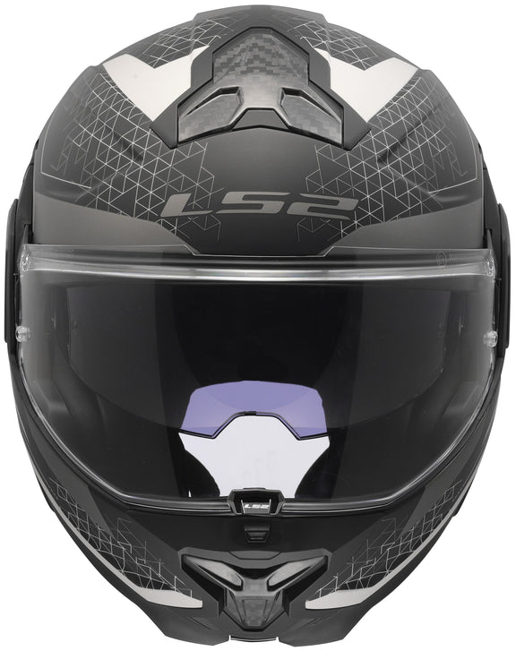LS2 FF910 Advant II Astral Grijs Mat Systeemhelm ECE 22.06 – foto 4