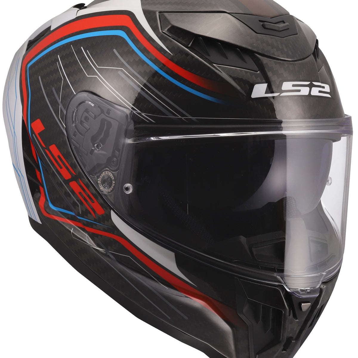LS2 FF807 Dragon Subic Zwart/Wit/Rood Integraalhelm ECE 22.06 – foto 2