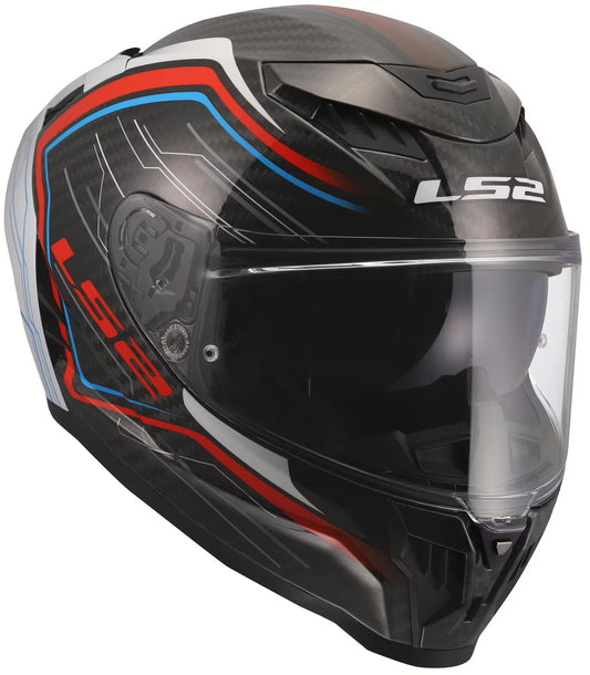 LS2 FF807 Dragon Subic Wit/Rood/Blauw