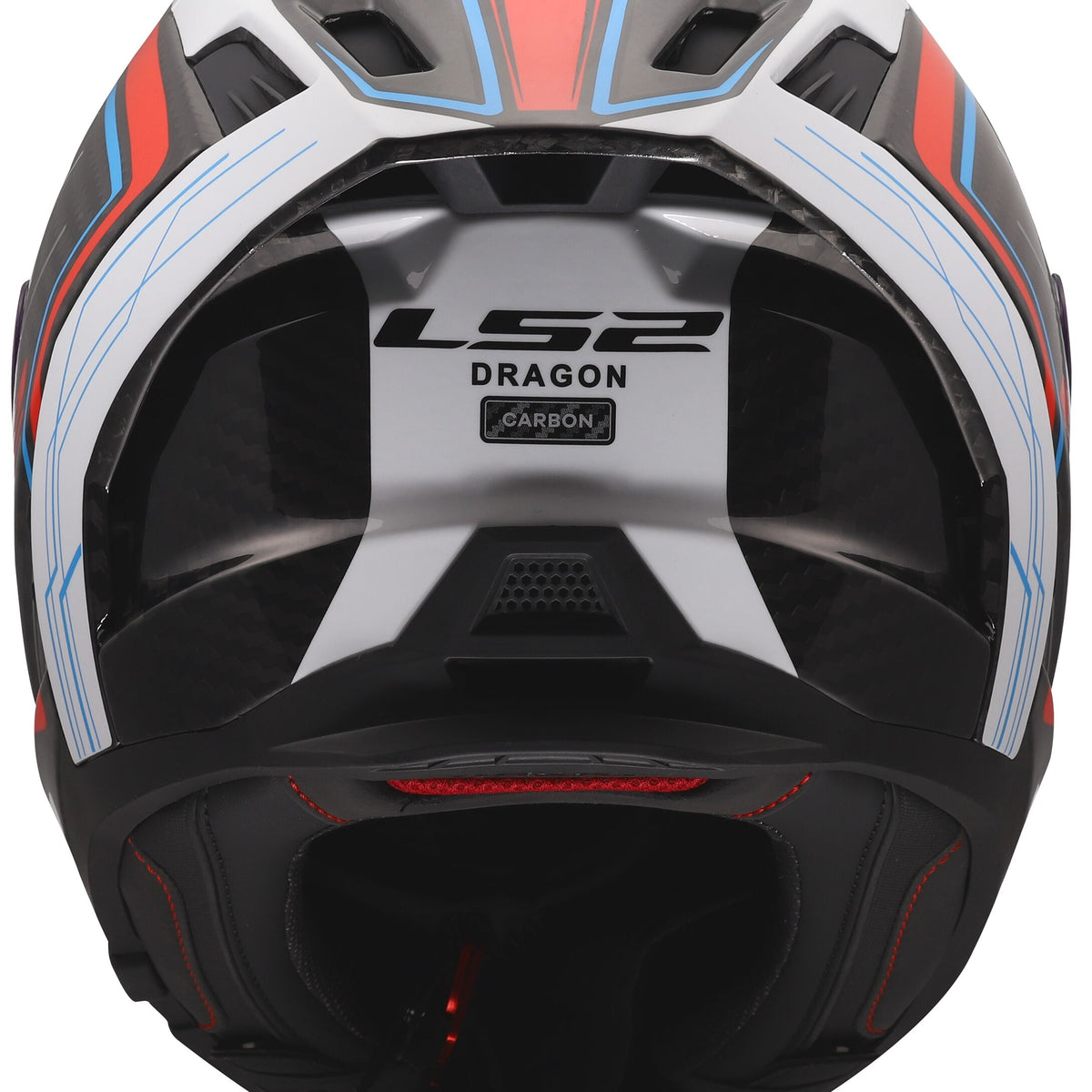 LS2 FF807 Dragon Subic Zwart/Wit/Rood Integraalhelm ECE 22.06 – foto 4
