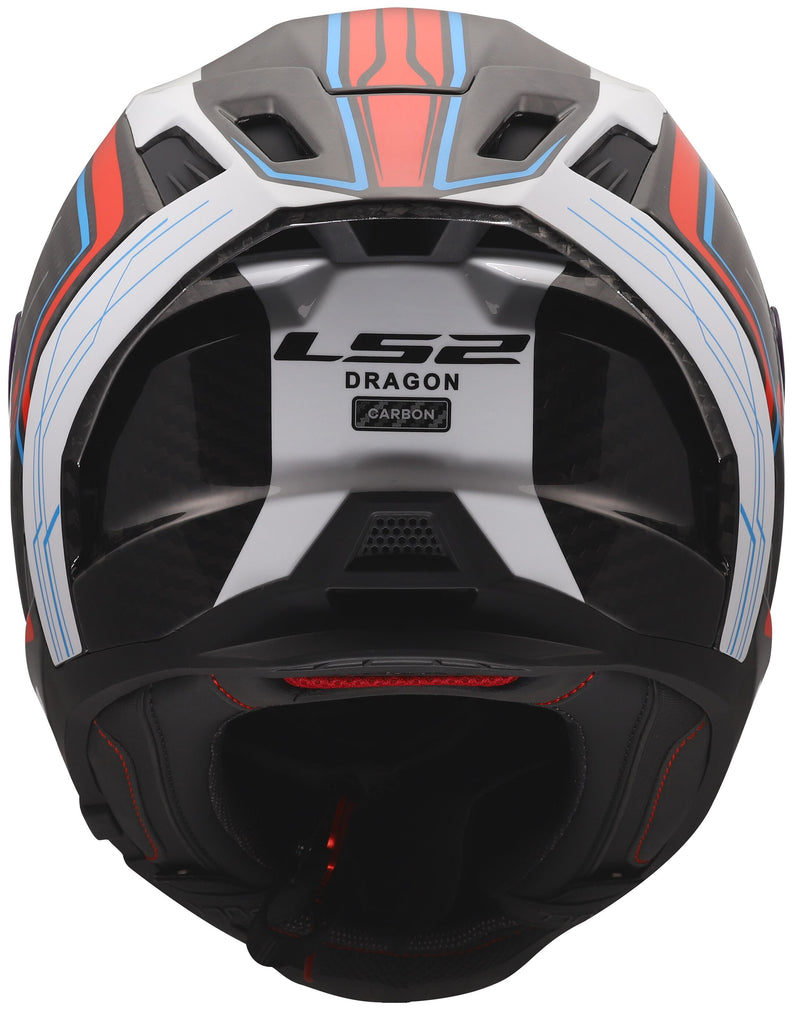 LS2 FF807 Dragon Subic Zwart/Wit/Rood Integraalhelm ECE 22.06 – foto 4